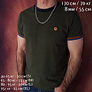 Товстий чоловічий срібний ланцюжок Український бісмарк. Масивна цепочка на шию 50 см, фото 2