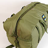 Сумка тактична Kiborg Military bag 130L Оlive, фото 6