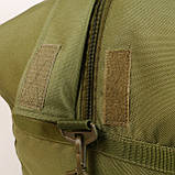Сумка тактична Kiborg Military bag 130L Оlive, фото 11