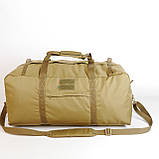 Сумка тактична Kiborg Military bag 130L Coyote, фото 6