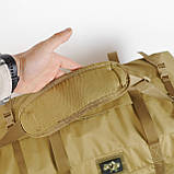 Сумка тактична Kiborg Military bag 130L Coyote, фото 9