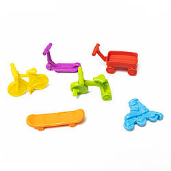 Набір фігурок для сортування "Дитячий транспорт" (6 шт) Learning resourсes