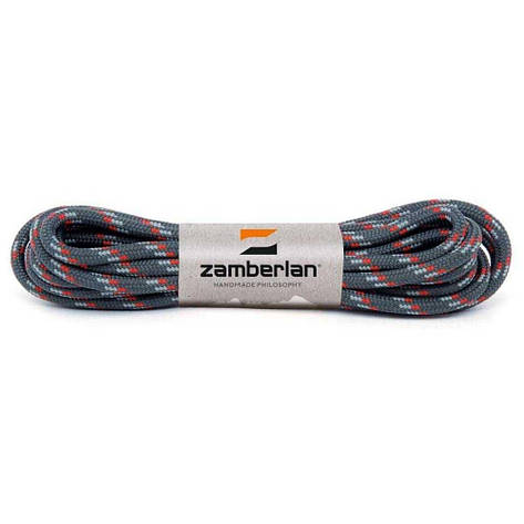Шнурки круглые Zamberlan 175 см, Grey / Red, фото 1