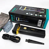 Чоловіча бездротова машинка для бороди VGR V-355, Професійна бритва для чоловіків, XA-837 Суха бритва, фото 2