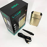 Електробритва для стрижки бороди і волосся VGR V-359, Тример для бороди, Професійна елетробритва UT-54, фото 8