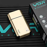 Електробритва для стрижки бороди і волосся VGR V-359, Тример для бороди, Професійна елетробритва UT-54, фото 7