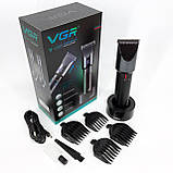 Машинка для стрижки чоловіча, Багатофункціональна акумуляторна машинка для стрижки IM-22, фото 10