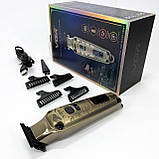 Практична машинка для стрижки волосся VGR V-901, Електромашинка для волосся, Підстригальна машинка SK-59, фото 4