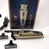 Практична машинка для стрижки волосся VGR V-901, Електромашинка для волосся, Підстригальна машинка SK-59, фото 10