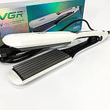 Професійна плойка випрямляч VGR, Плойка випрямляча Укладка волосся випрямляч TC-23, фото 8