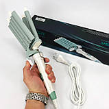 Щипці для завивки волосся портативні VGR V-597, Плойка для завивки з насадками Праска волосся PM-41, фото 10