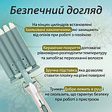 Щипці для завивки волосся портативні VGR V-597, Плойка для завивки з насадками Праска волосся PM-41, фото 5