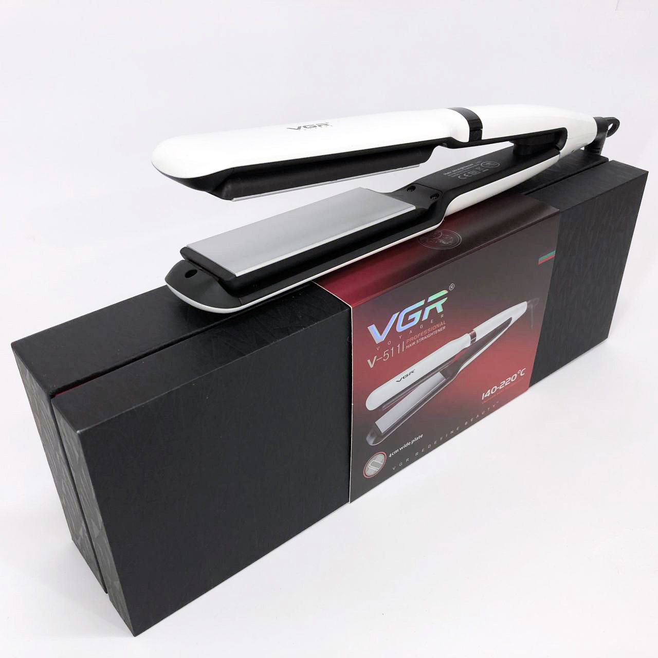 Праска випрямляч для випрямлення VGR V-511, Праска випрямляч Гофре плойка для волосся TB-34, фото 1