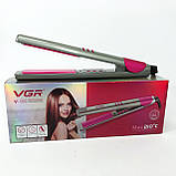 Щітка щипці для випрямлення волосся, Плойка для локонів Хороша випрямляч випрямляч волосся NR-60, фото 3