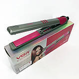 Щітка щипці для випрямлення волосся, Плойка для локонів Хороша випрямляч випрямляч волосся NR-60, фото 2