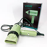 Фен з потужним мотором, Фен для волосся з налаштуваннями Електричний дифузором SC-39, фото 4