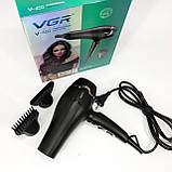 Стильний фен для укладання волосся VGR V-450, Домашній фен для ламкого волосся RA-76, фото 7