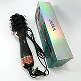 Фен для дому, Фен з режимом захисту волосся, Фен для волосся дбайливий потужний професійний KL-57, фото 8