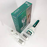 Пилка для п'ят, Шліфування для п'ят, Електрична пемза ніг яка краща Електричний епілятор-бритва HR-33, фото 9