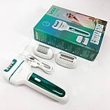 Пилка для п'ят, Шліфування для п'ят, Електрична пемза ніг яка краща Електричний епілятор-бритва HR-33, фото 3