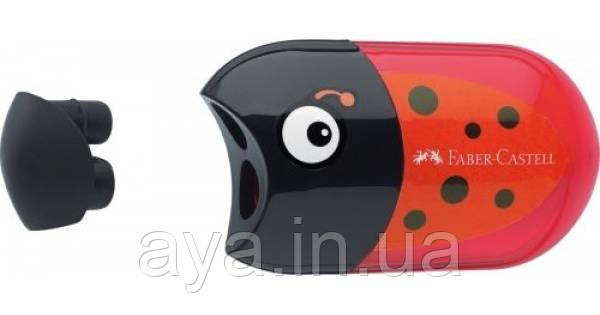 Точилка на 2 олівці Animal Motif Twin, Faber-Castell, 183526, фото 1