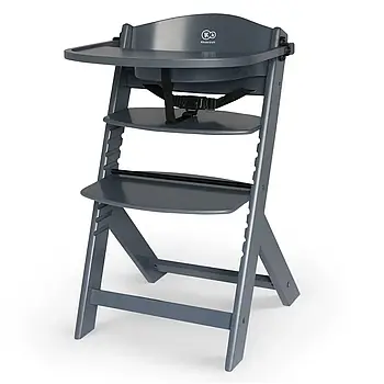 Стільчик для годування Kinderkraft Enock Gray (стільчика, від 6 місяців до 10 років, регулювання сидіння)