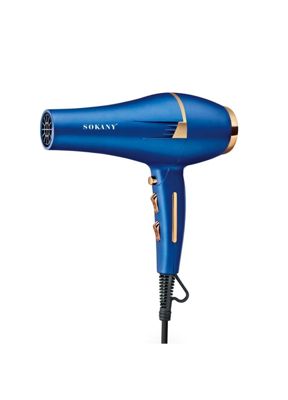 Фен для сушіння волосся Sokany SK-14001 Професійний з концентратором і дифузором 2400 Вт, з петлею