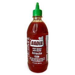 Соус з часником шрірача гострий США Бадіа Badia 500ml 6шт/ящ (Код: 00-00016845)