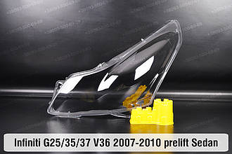 Скло фари Infiniti G25/35/37 V36 Sedan (2007-2010) дорест ліве