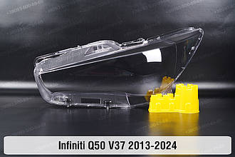 Скло фари Infiniti Q50 V37 (2013-2024) ліве