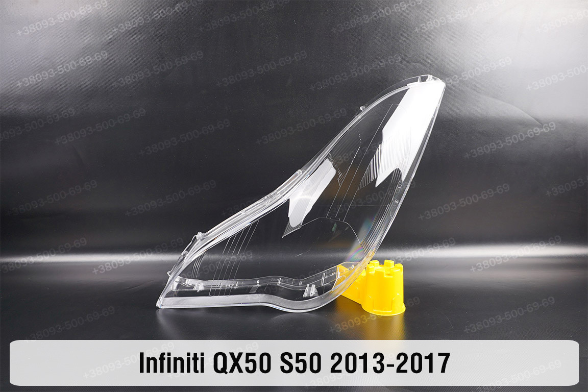 Скло фари Infiniti QX50 S50 (2013-2017) ліве, фото 1