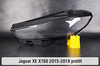 Скло фари Jaguar XE X760 (2015-2019) дорест ліве