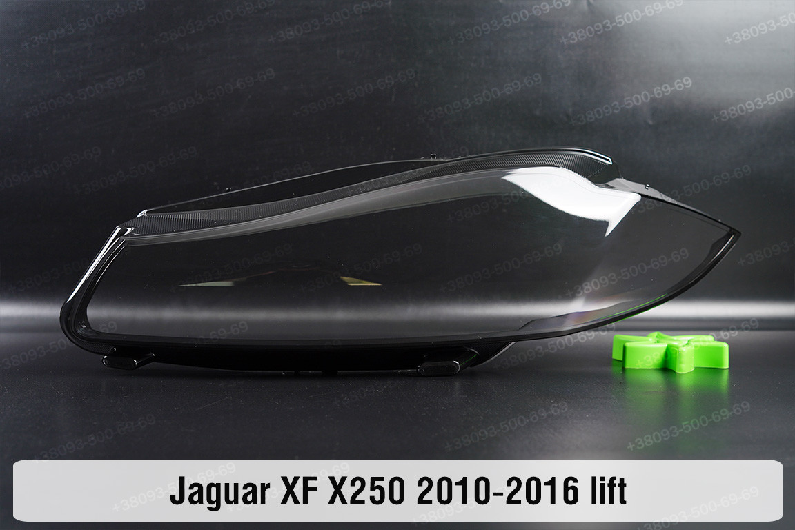 Скло фари Jaguar XF X250 (2010-2016) рест ліве