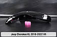 Скло фари Jeep Cherokee KL (2018-2022) рест ліве, фото 4
