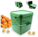 Відро для загодовування риби Bait Bucket 15л, фото 3
