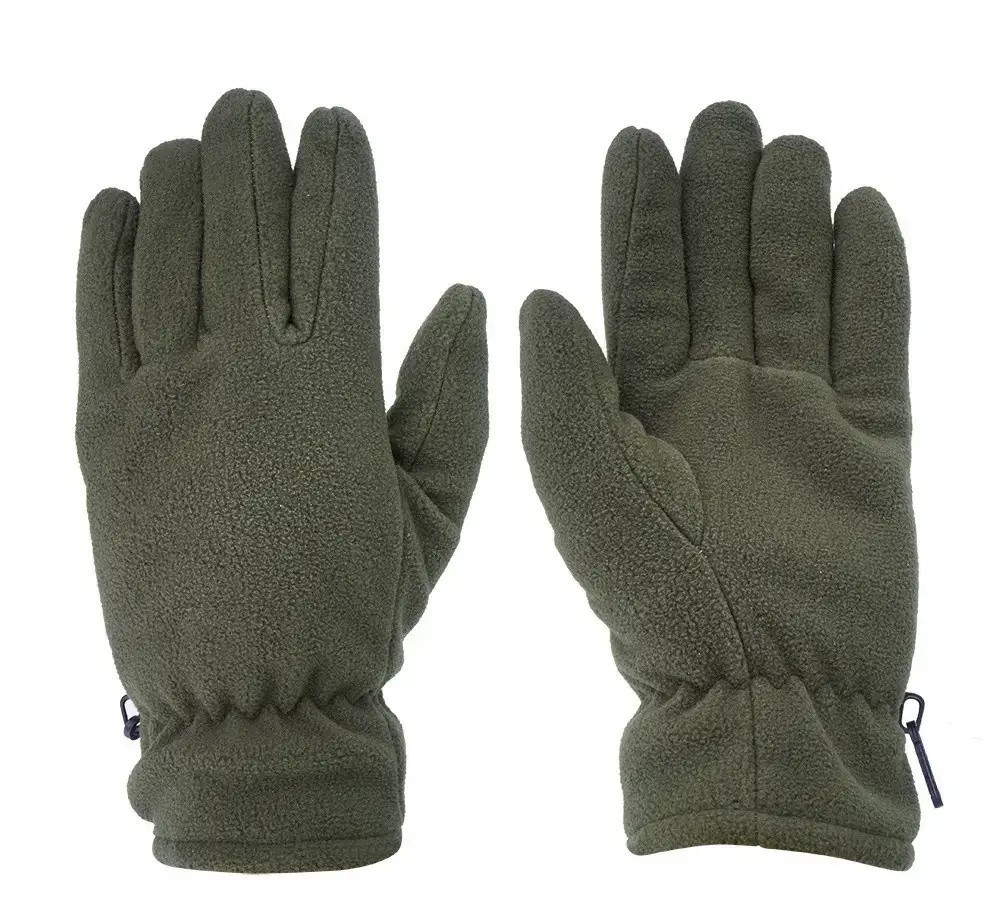 Рукавички флісові Thinsulate оливкові Mil-tec 12534001 - XL, фото 1