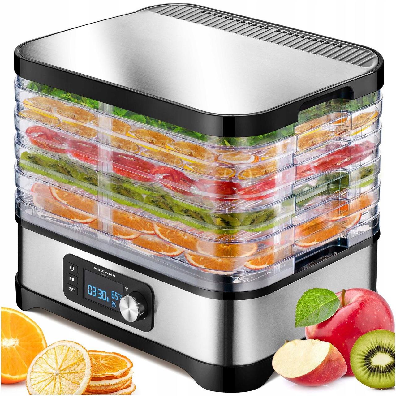 Сушарка дегідратор Mozano PRO Food Dryer 450W