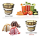 Соковитискач шнековий ROSPEC slow juicer 150Вт, фото 4