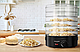Велика сушарка, дегідратор Mozano Food Dehydrator 500 Вт Black (Польща) 6 сит, фото 9