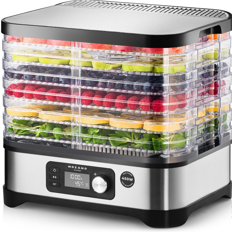 Сушарка Mozano PRO Dehydrator 450 Вт AGD/SUS/02, фото 1