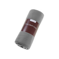 Плед Home Line флісовий Полар клітина червоно-сірий, 13 179109 smart