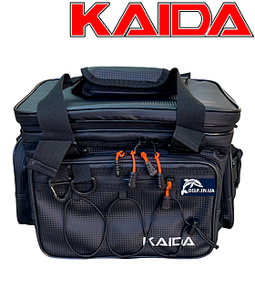 Сумка рыболовная Kaida (40*23*(20-32)) см с термоізоляціею
