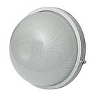 Світильник 100W 230V E27 IP54 круглий 254х125mm білий [l002019] E.NEXT e.light.1301.1.100.27.white