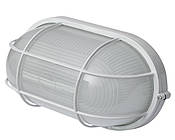 Світильник 60W 230V E27 IP54 овальний 213х100х107mm білий [l002012] E.NEXT e.light.1403.1.60.27.white