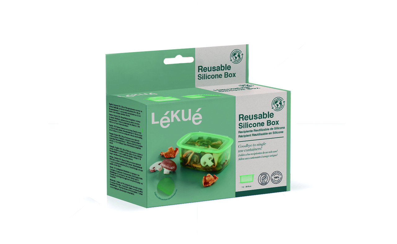 Ємність для зберігання силіконова 1 л Lekue Reusable Silicone Containers (881961), фото 1