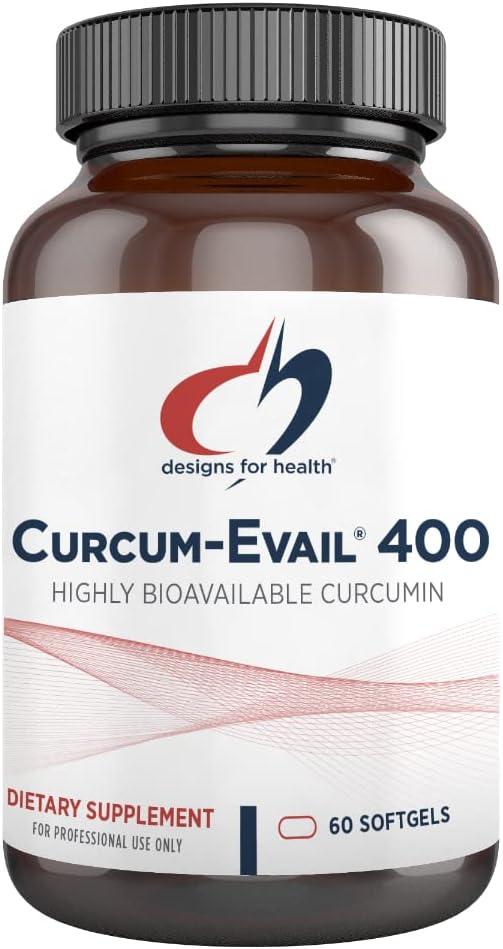 Designs for Health Curcum-Evail / Куркумін із високою біодоступністю 400 мг 60 капсул