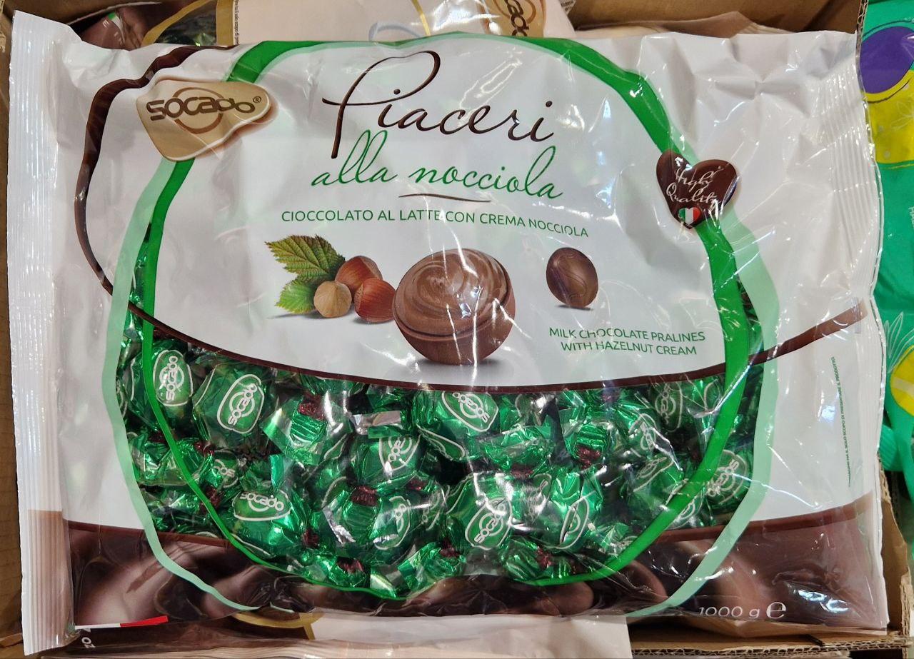 Цукерки Socado Piaceri Nocciola 1 кг., фото 1