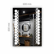 Дзеркало з LED підсвіткою SR-014 (600х800мм)