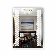 Дзеркало з LED підсвіткою SR-015 (600х800мм)