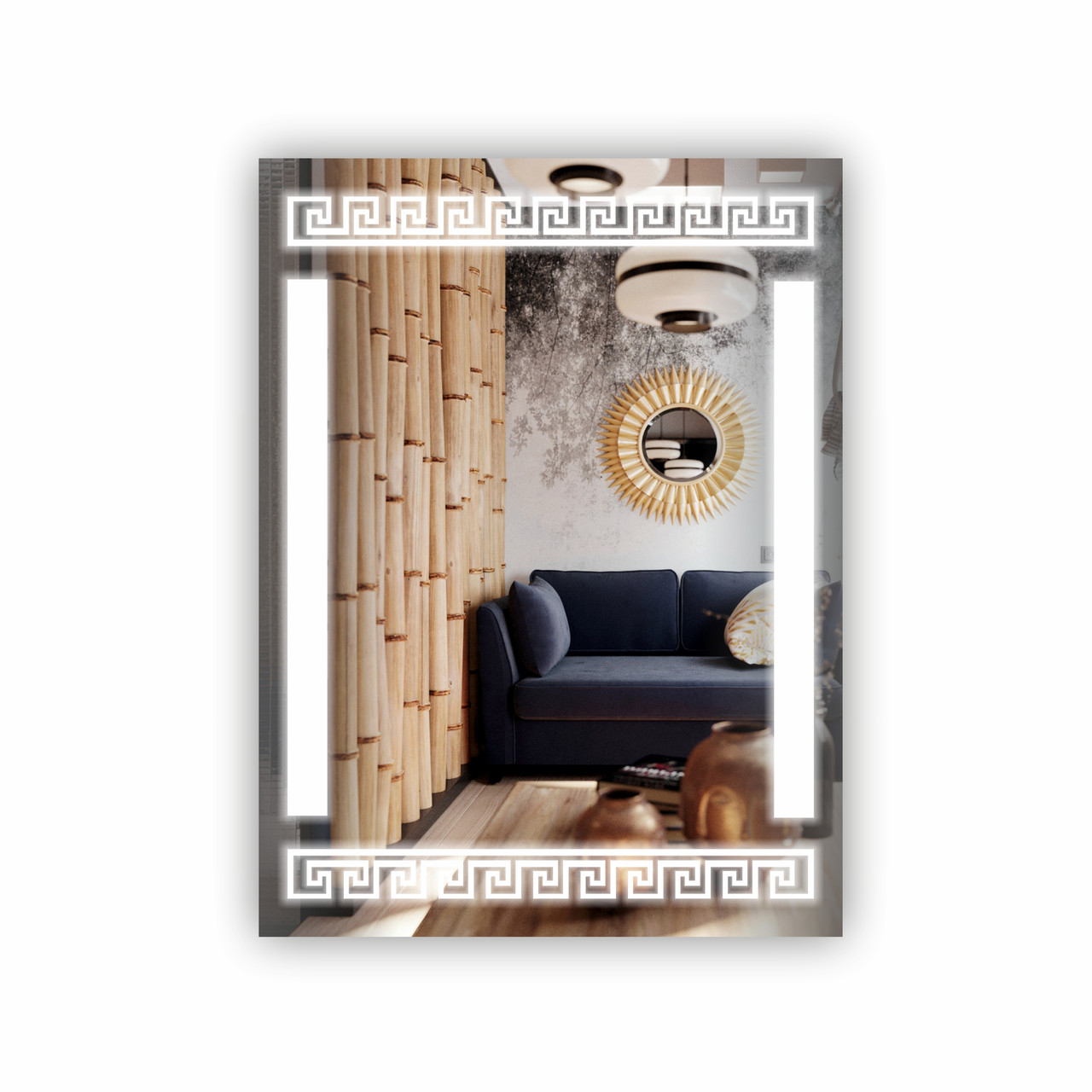 Дзеркало з LED підсвіткою SR-050 (600х800мм)